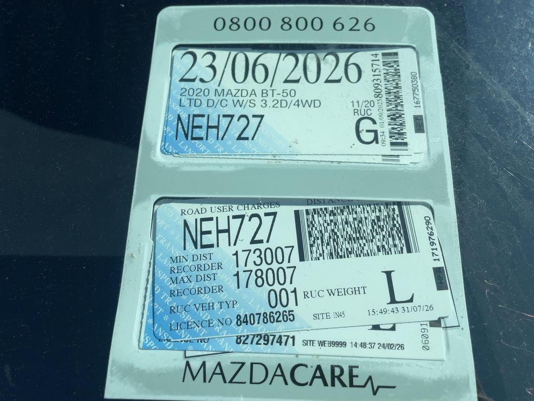 Photo '22' of Mazda Bt-50 LTD D/C W/S Photo '22' of Mazda Bt-50 LTD D/C W/S