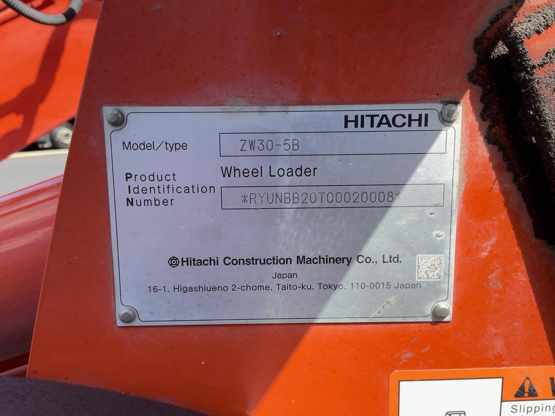 Photo '26' of Hitachi ZW30-5B Wheel Loader