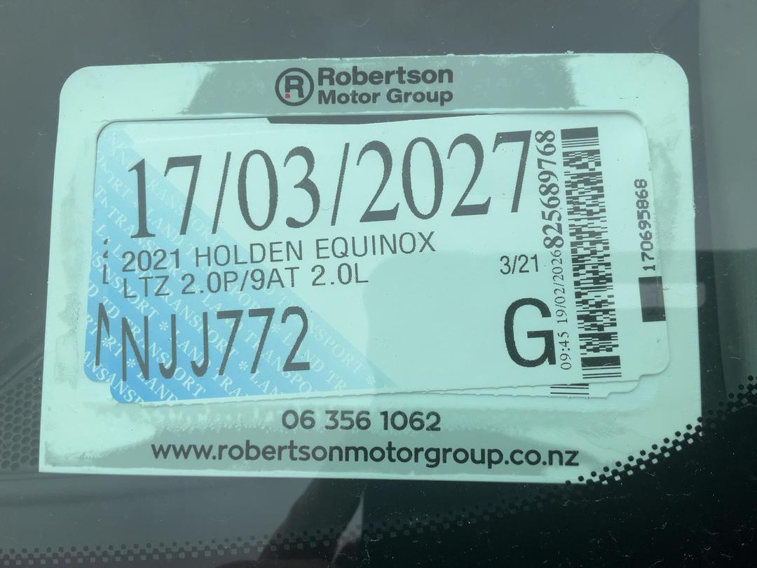 Photo '18' of Holden Equinox LTZ Photo '18' of Holden Equinox LTZ