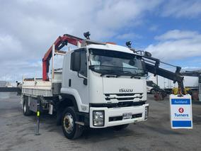 Image of 2021 Isuzu F Series FTR750 AUTO Flat Deck Crane