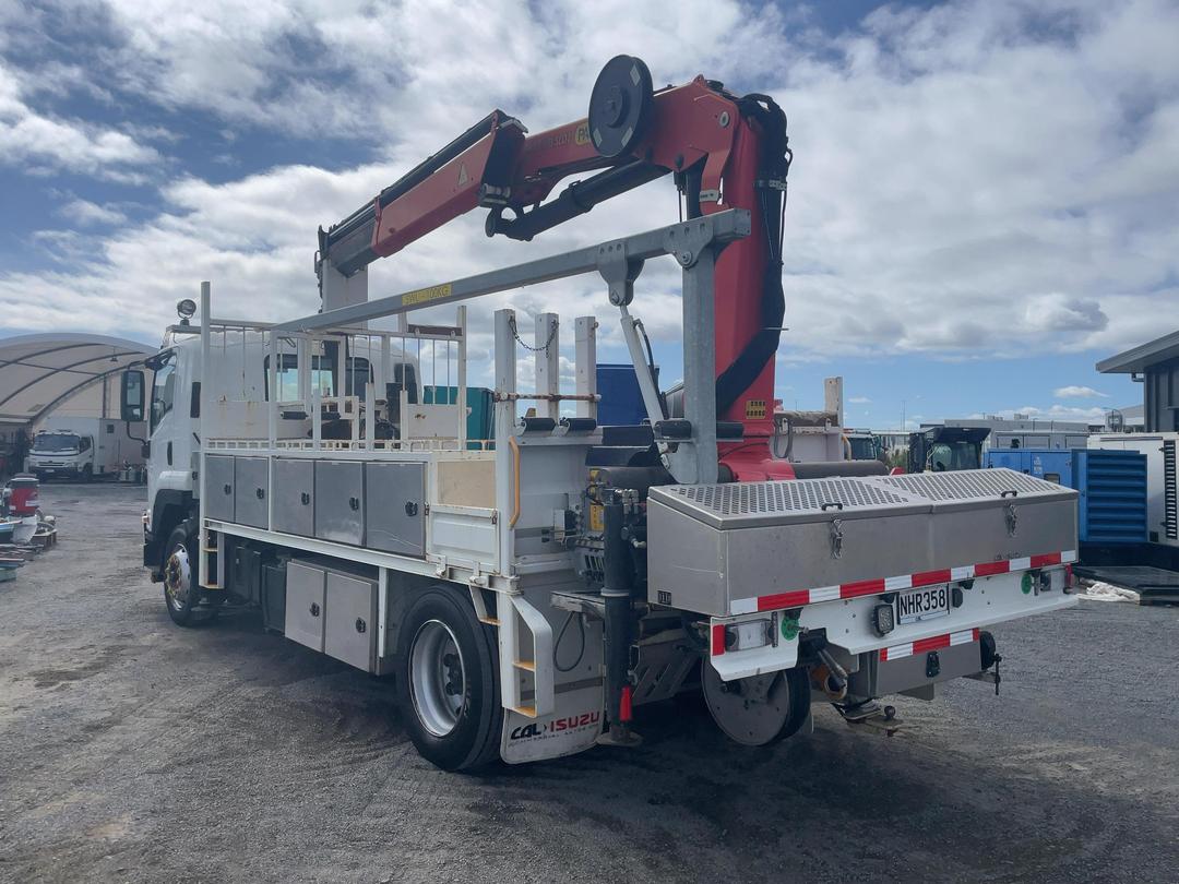 Photo '6' of Isuzu F Series FTR750 AUTO Flat Deck Crane
