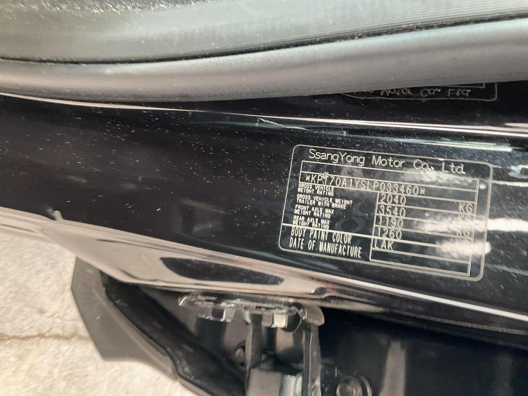 Photo '17' of Ssangyong Korando Limited Auto 2WD