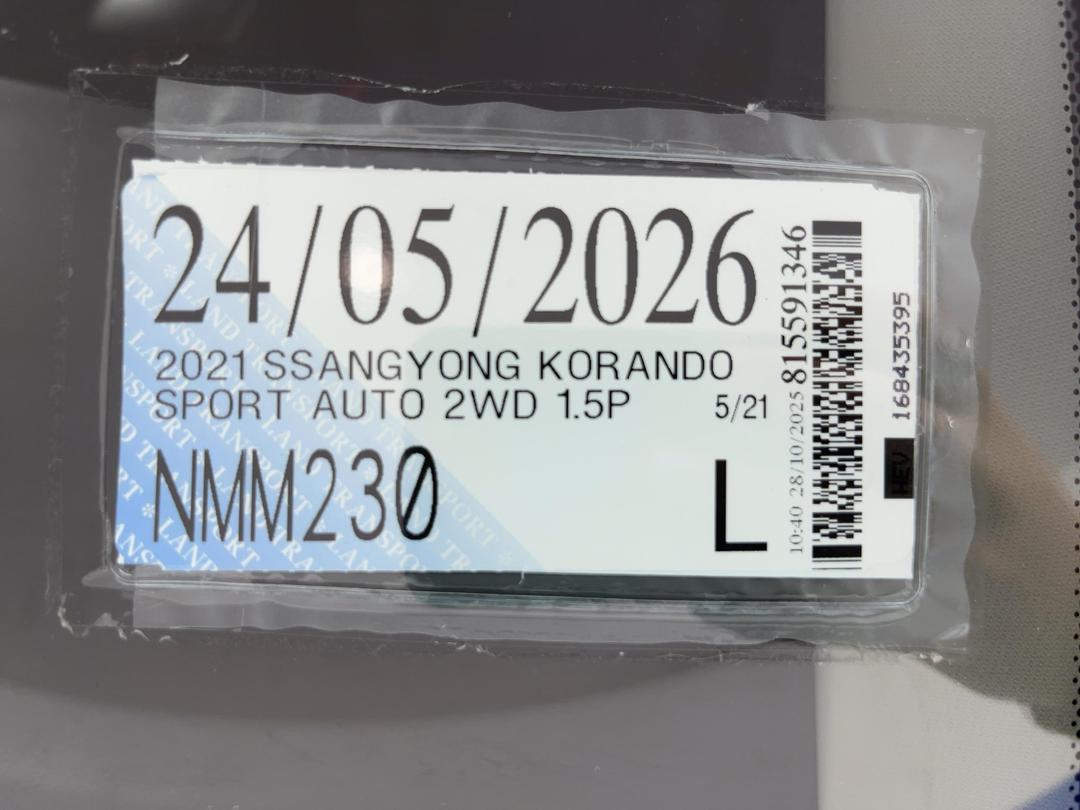 Photo '28' of Ssangyong Korando