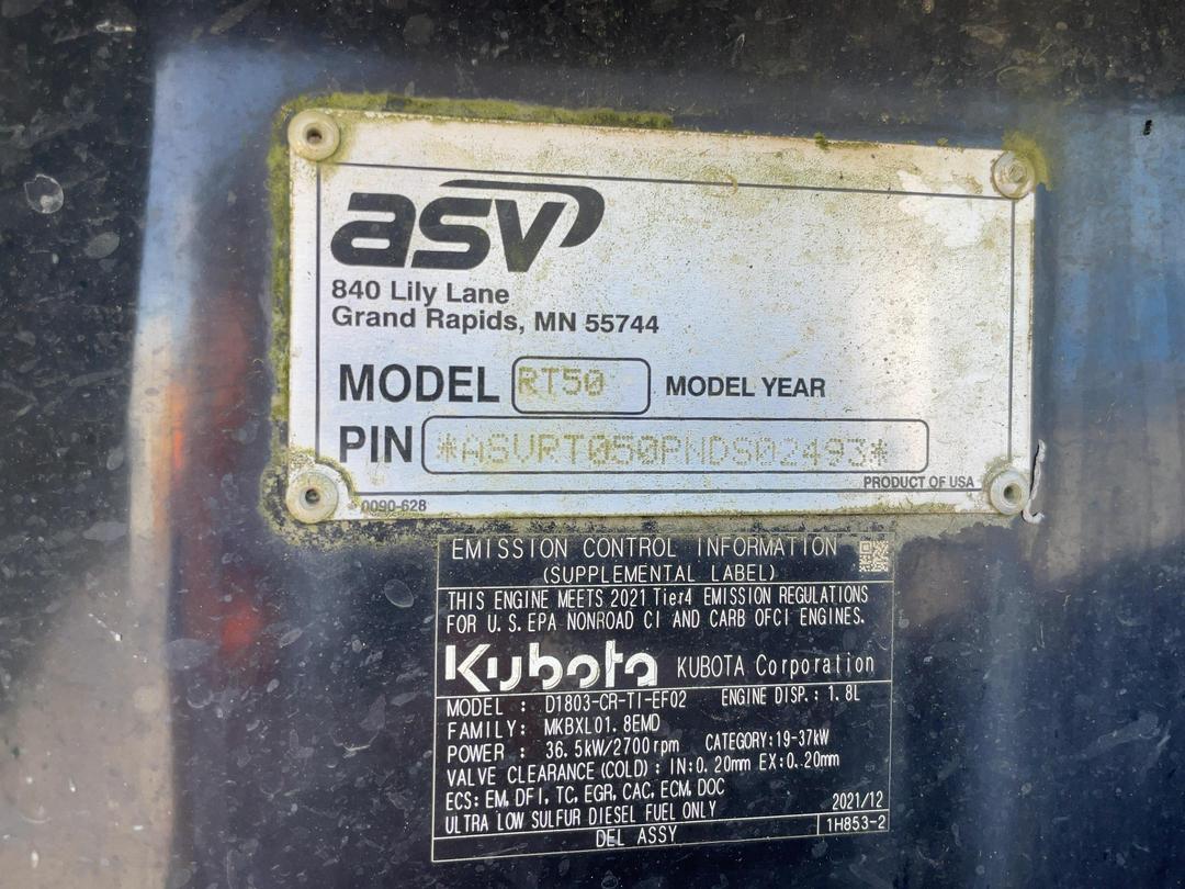 Photo '32' of ASV RT50 Skid Steer