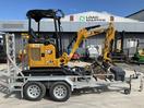 Thumbnail '3' of Excavator Caterpillar 301.7/SRT Excavator Trailer Flat Deck - Tandem