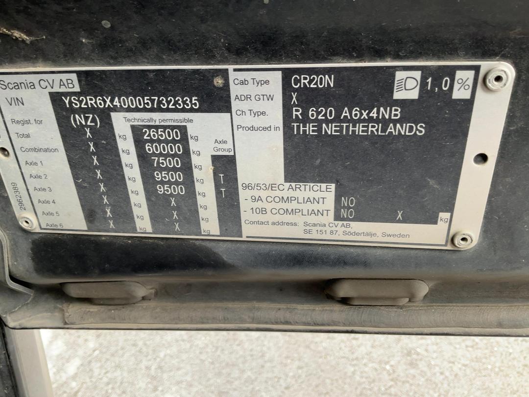 Photo '12' of Scania R620 R620A6X4NB Tractor Unit