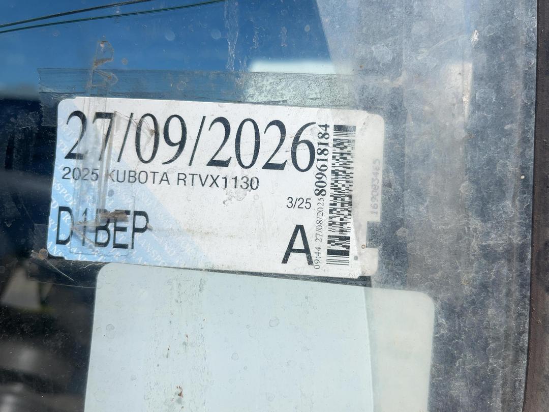 Photo '8' of Kubota RTVX1130 4WD