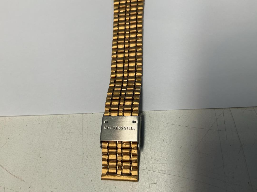 Photo '4' of Casio Digital Gold Coloured Watch - Model A159WGE