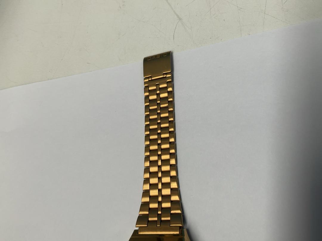 Photo '6' of Casio Digital Gold Coloured Watch - Model A159WGE