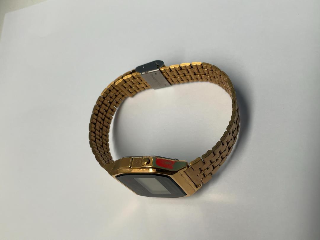 Photo '11' of Casio Digital Gold Coloured Watch - Model A159WGE