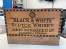 Thumbnail '1' of Black & White Scotch Whisky wooden box