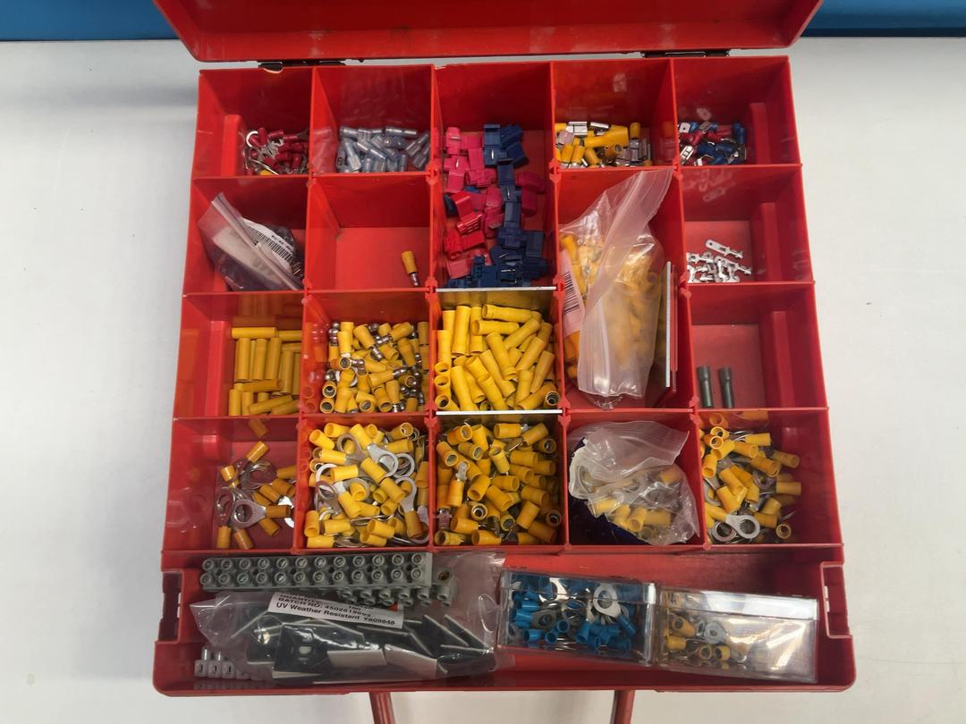 Photo '2' of Large Box of Insulated Terminals - Automotive Electrical Parts Clearance Photo '2' of Large Box of Insulated Terminals - Automotive Electrical Parts Clearance