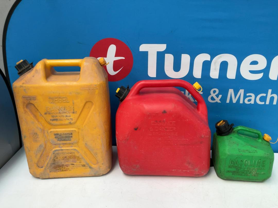Photo '3' of 1x 20L Diesel Can, 1x 20L Petrol Can and 1x 5L Gasoline Can Photo '3' of 1x 20L Diesel Can, 1x 20L Petrol Can and 1x 5L Gasoline Can