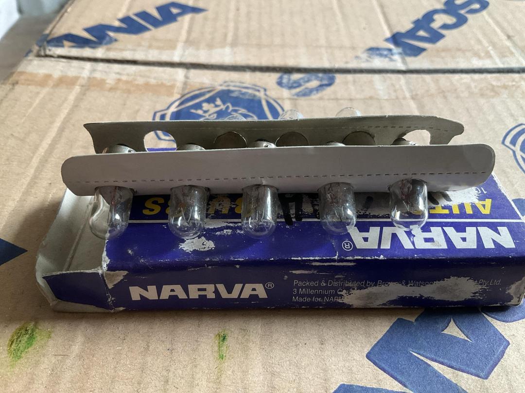 Photo '2' of Narva 24V 4W BA9S T4W Globes Photo '2' of Narva 24V 4W BA9S T4W Globes
