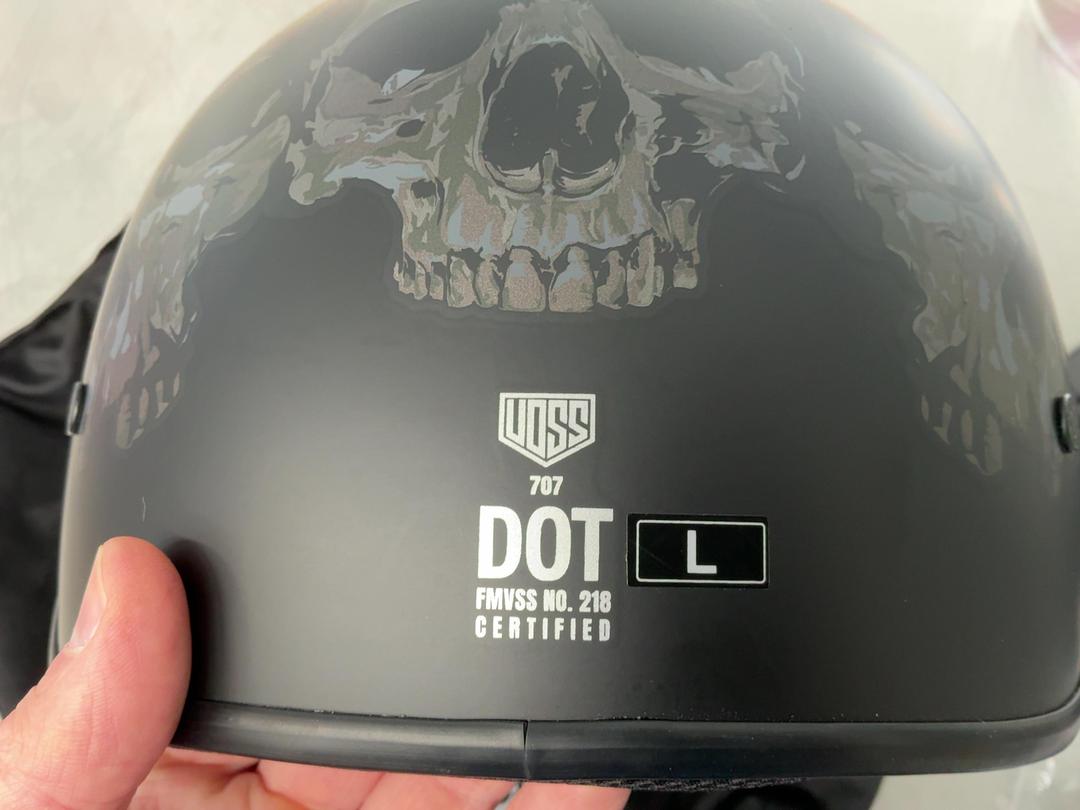 Photo '4' of 2021 Voss 707 Dot Size: L Helmet Photo '4' of 2021 Voss 707 Dot Size: L Helmet