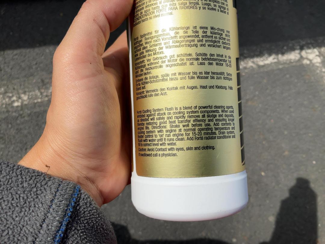 Photo '4' of Cooling System Flush