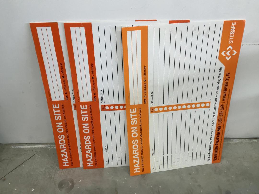 Photo '3' of Worksafe Hazard contruction signs Photo '3' of Worksafe Hazard contruction signs
