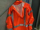 Thumbnail '8' of Bison size L high vis rain jacket