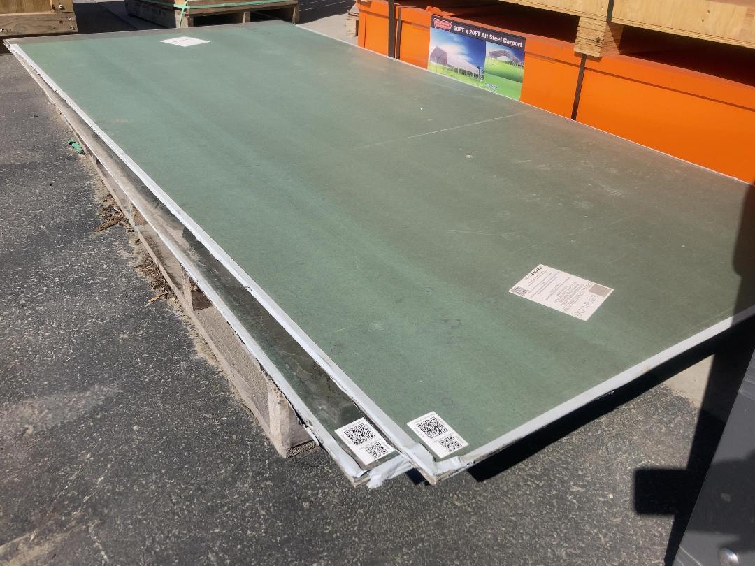 Photo '6' of Seratone Laminex Wet Area Lining Panels - 2pce - Moonshine - 2700x1200 Photo '6' of Seratone Laminex Wet Area Lining Panels - 2pce - Moonshine - 2700x1200