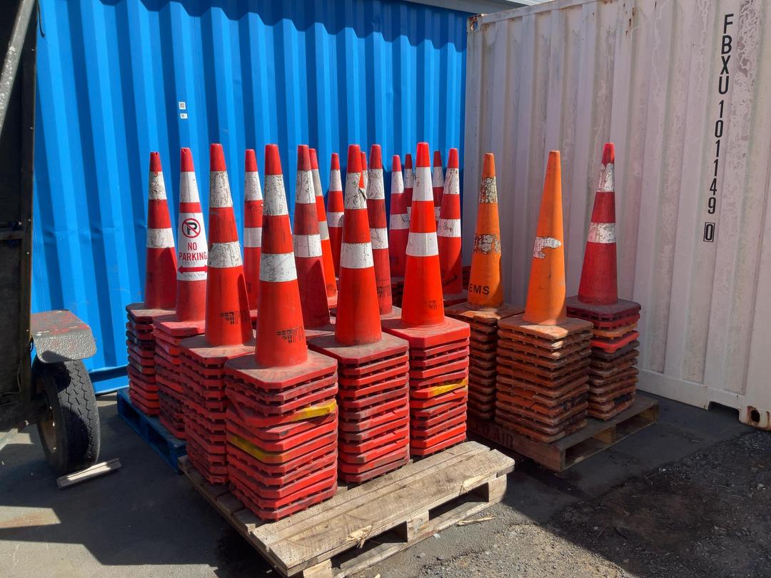 Photo '2' of Orange Safety Cones stack of 12