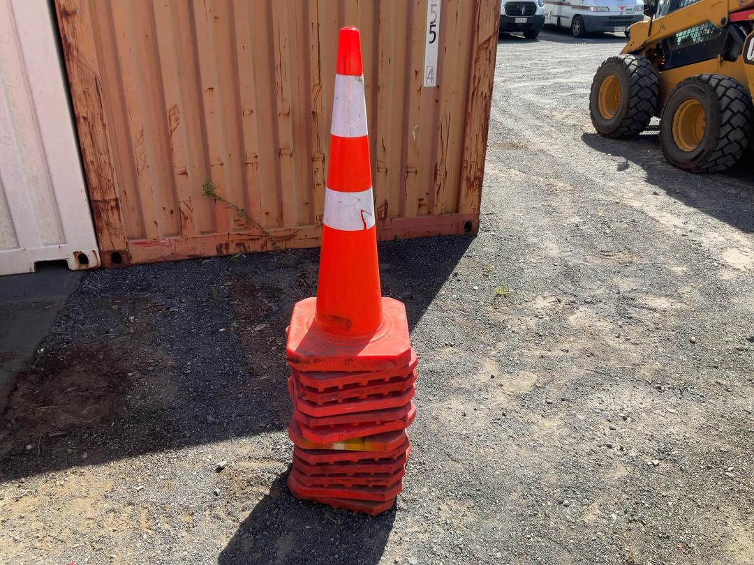 Photo '3' of Orange Safety Cones stack of 12
