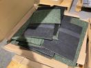 Thumbnail '3' of 3 x Open boxes of Green fleck carpet tiles