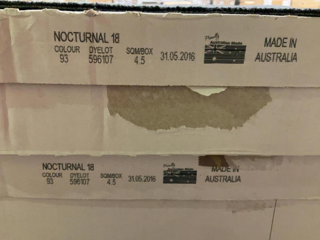 Photo '2' of 7 x boxes of grey & black carpet tiles Photo '2' of 7 x boxes of grey & black carpet tiles