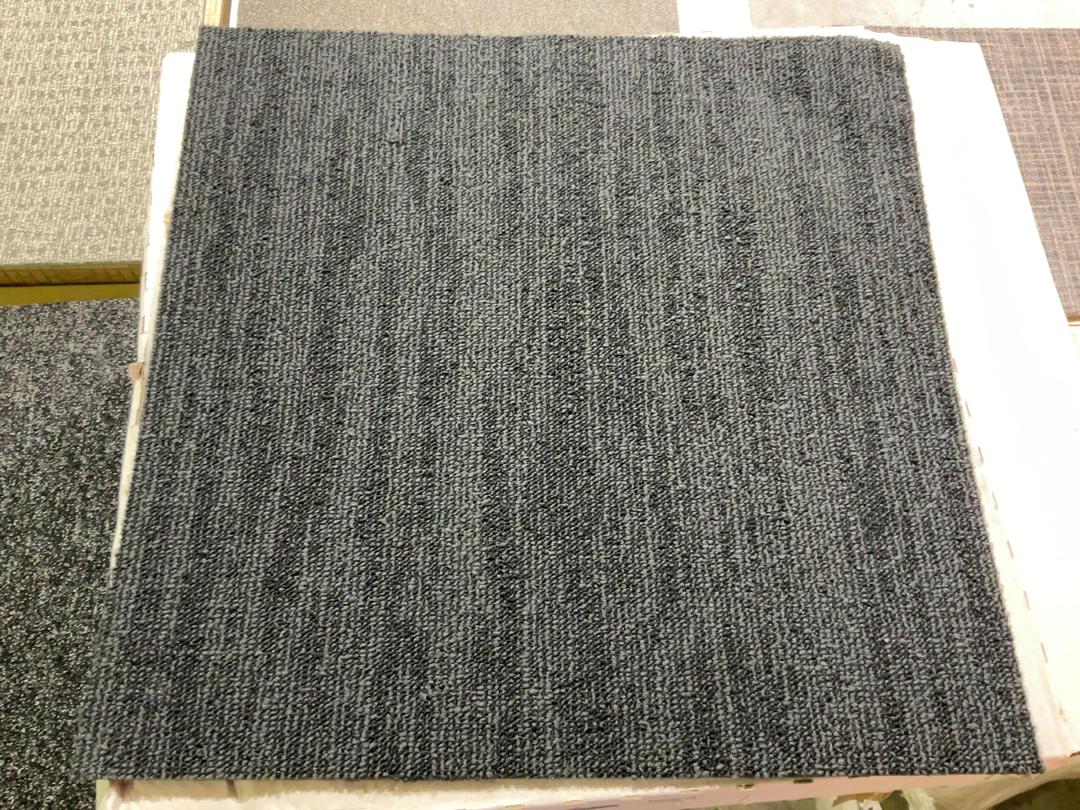 Photo '3' of 7 x boxes of grey & black carpet tiles Photo '3' of 7 x boxes of grey & black carpet tiles