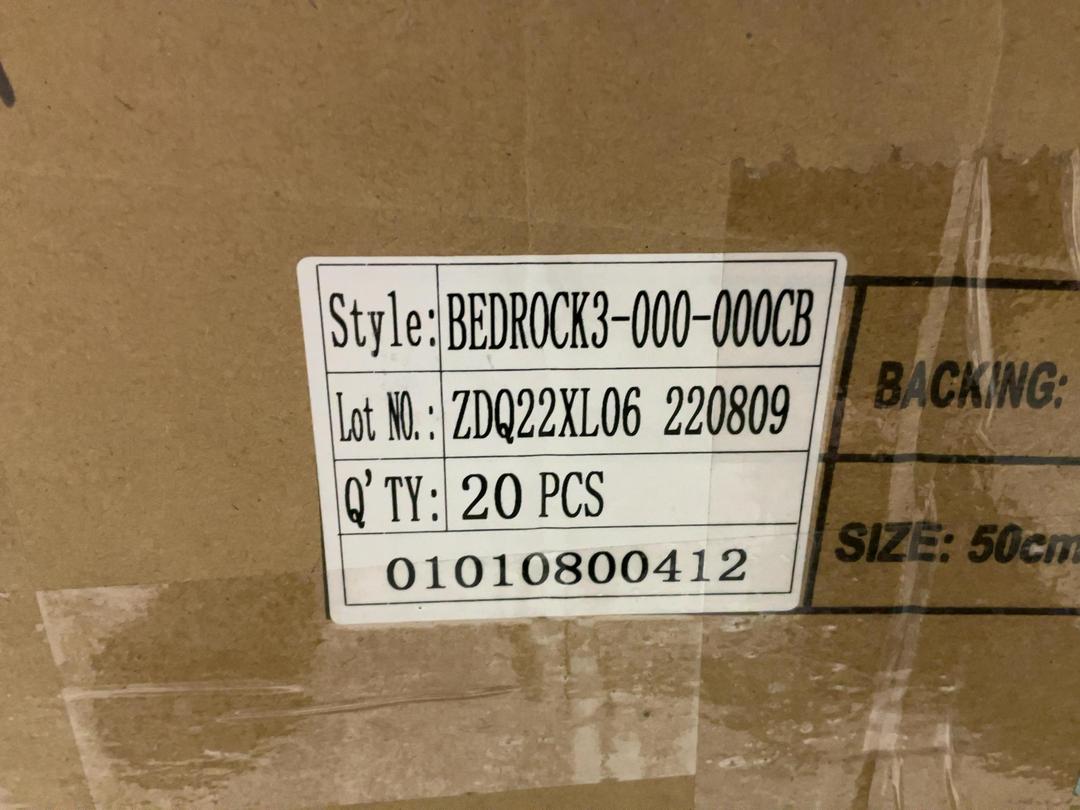 Photo '2' of 1 x box of grey fleck carpet tiles Photo '2' of 1 x box of grey fleck carpet tiles