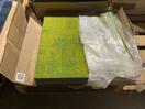 Thumbnail '1' of 1 x box of green/lime carpet tiles