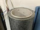 Thumbnail '2' of Charcoal concrete look commercial vinyl