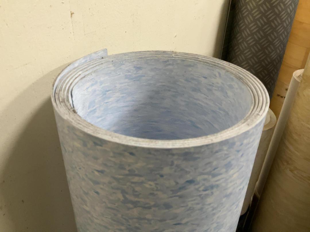 Photo '2' of Light blue flecked commercial vinyl Photo '2' of Light blue flecked commercial vinyl