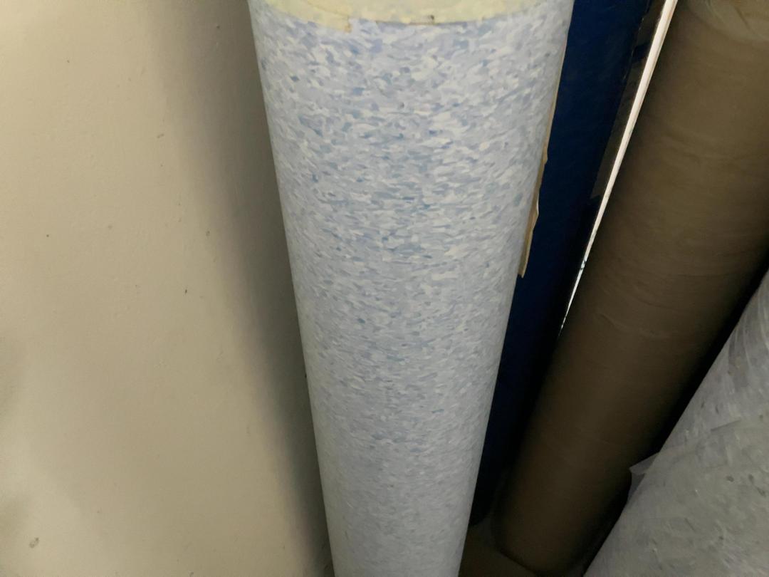Photo '4' of Light blue flecked commercial vinyl Photo '4' of Light blue flecked commercial vinyl