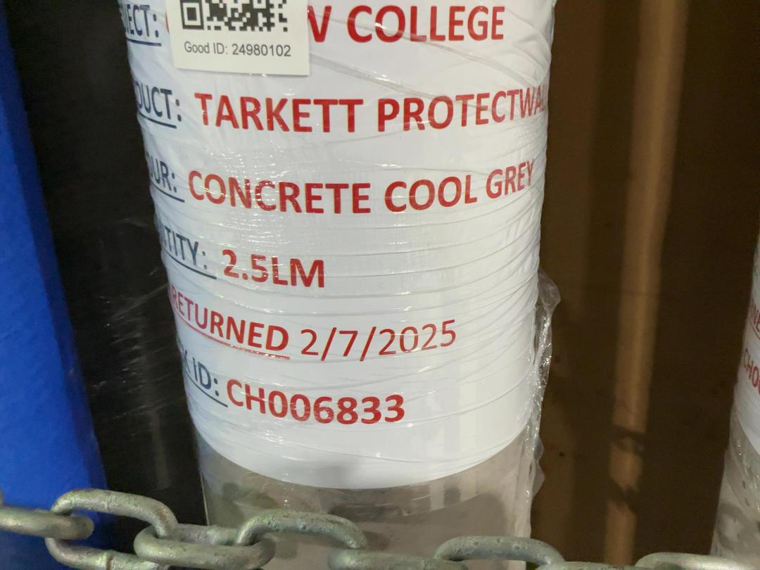 Photo '3' of Grey speckled commercial vinyl