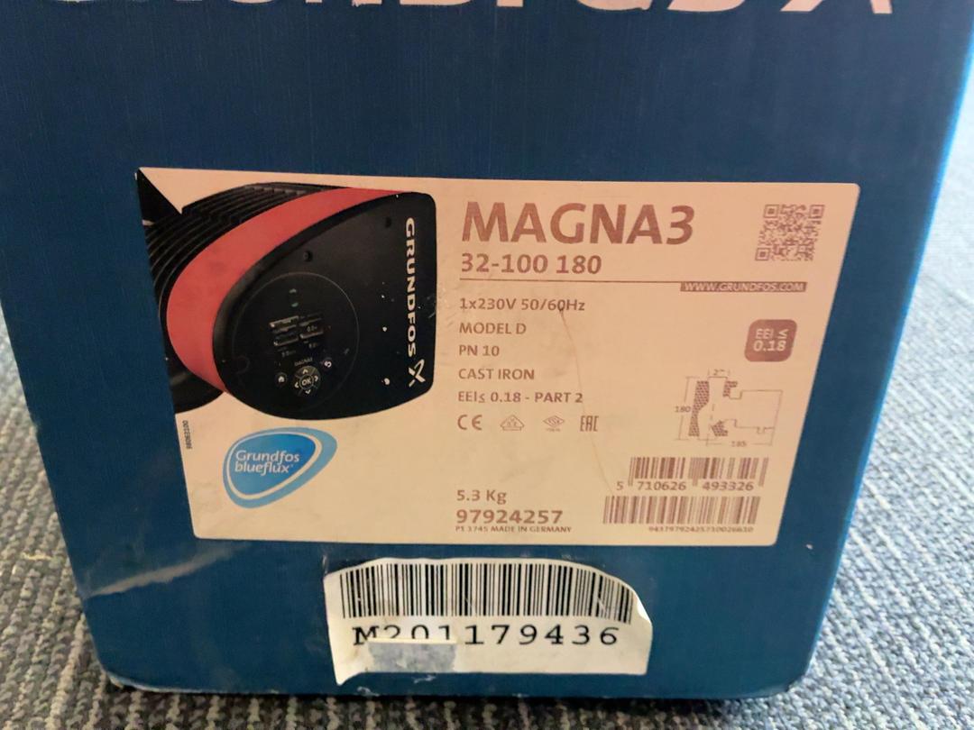 Photo '7' of Grundfos Magna3 Circulator Photo '7' of Grundfos Magna3 Circulator