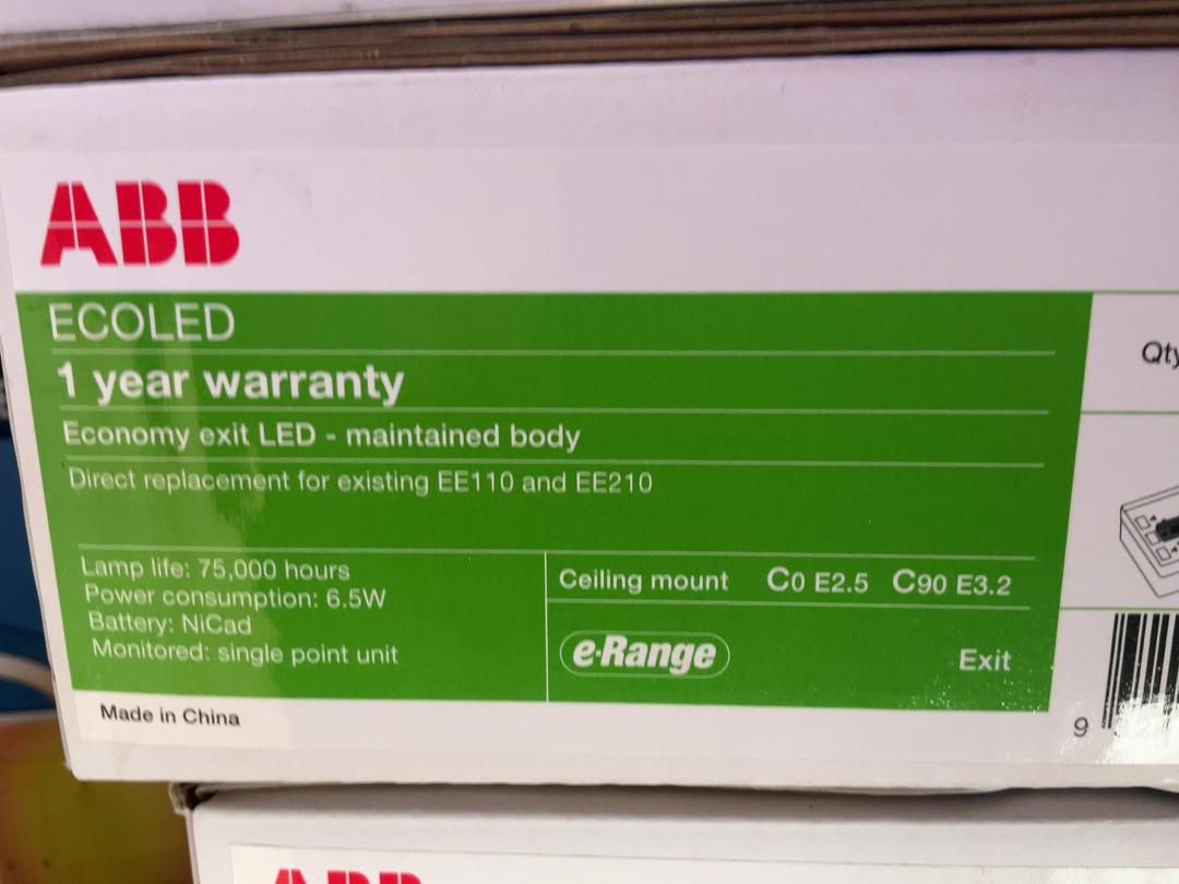 Photo '3' of ABB Stanilite Exit base x6 Photo '3' of ABB Stanilite Exit base x6