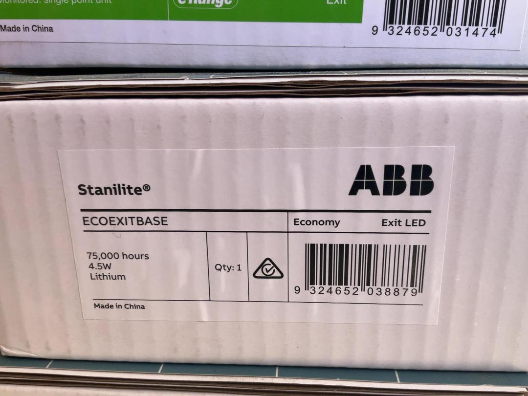 Photo '4' of ABB Stanilite Exit base x6 Photo '4' of ABB Stanilite Exit base x6
