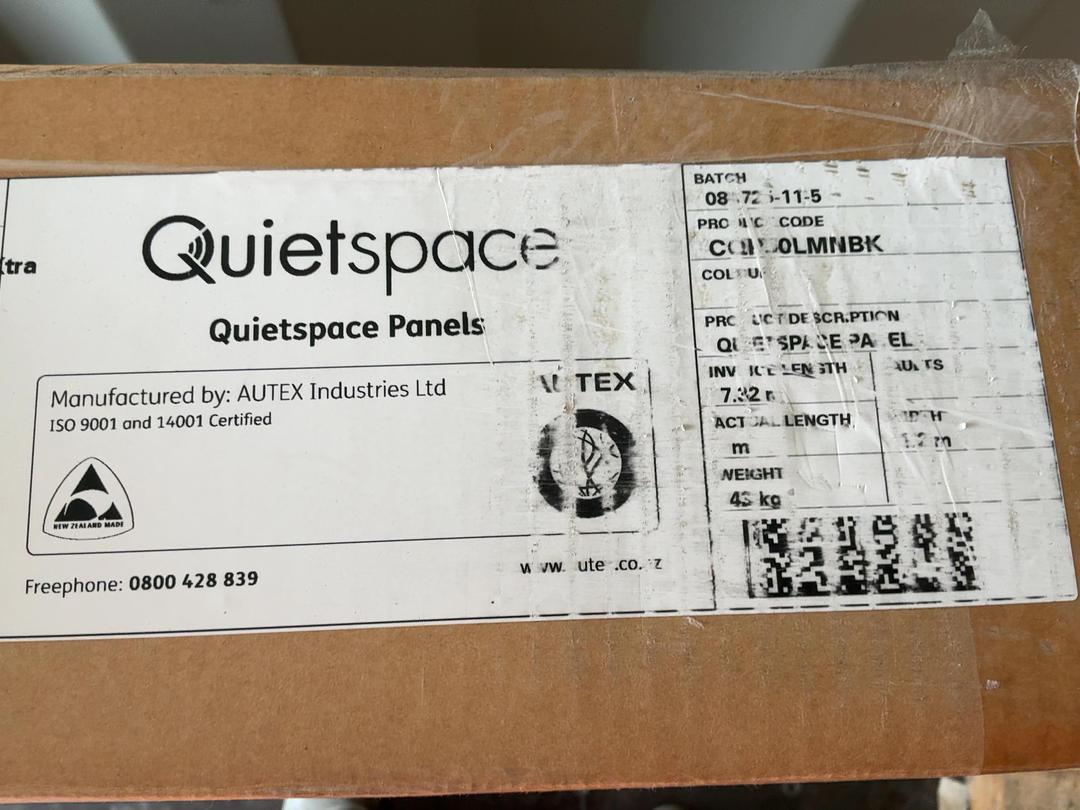 Photo '4' of Quiet Space Panels (Black) Photo '4' of Quiet Space Panels (Black)