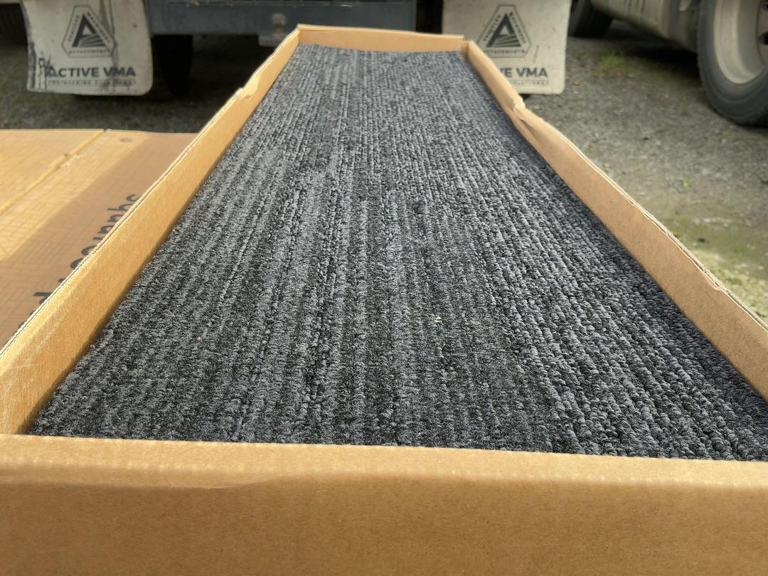 Photo '6' of Interface Carpet Planks (Charcoal)