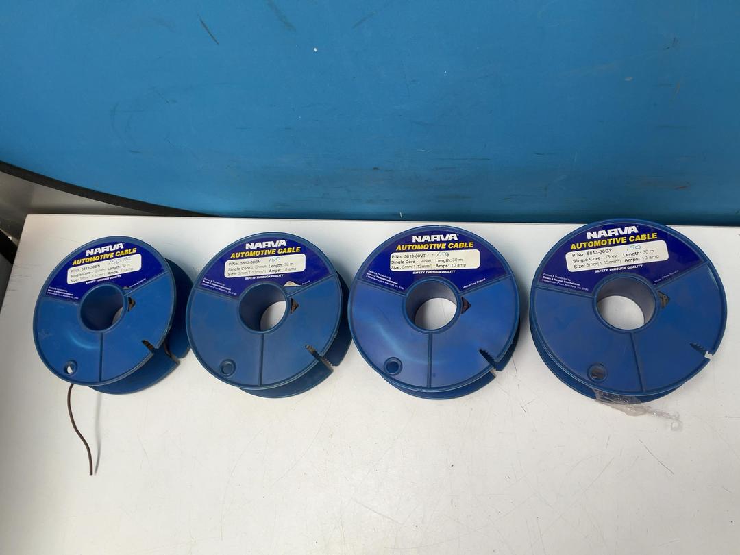 Photo '14' of Reels of Narva Automotive & Other Cable / Wiring Photo '14' of Reels of Narva Automotive & Other Cable / Wiring