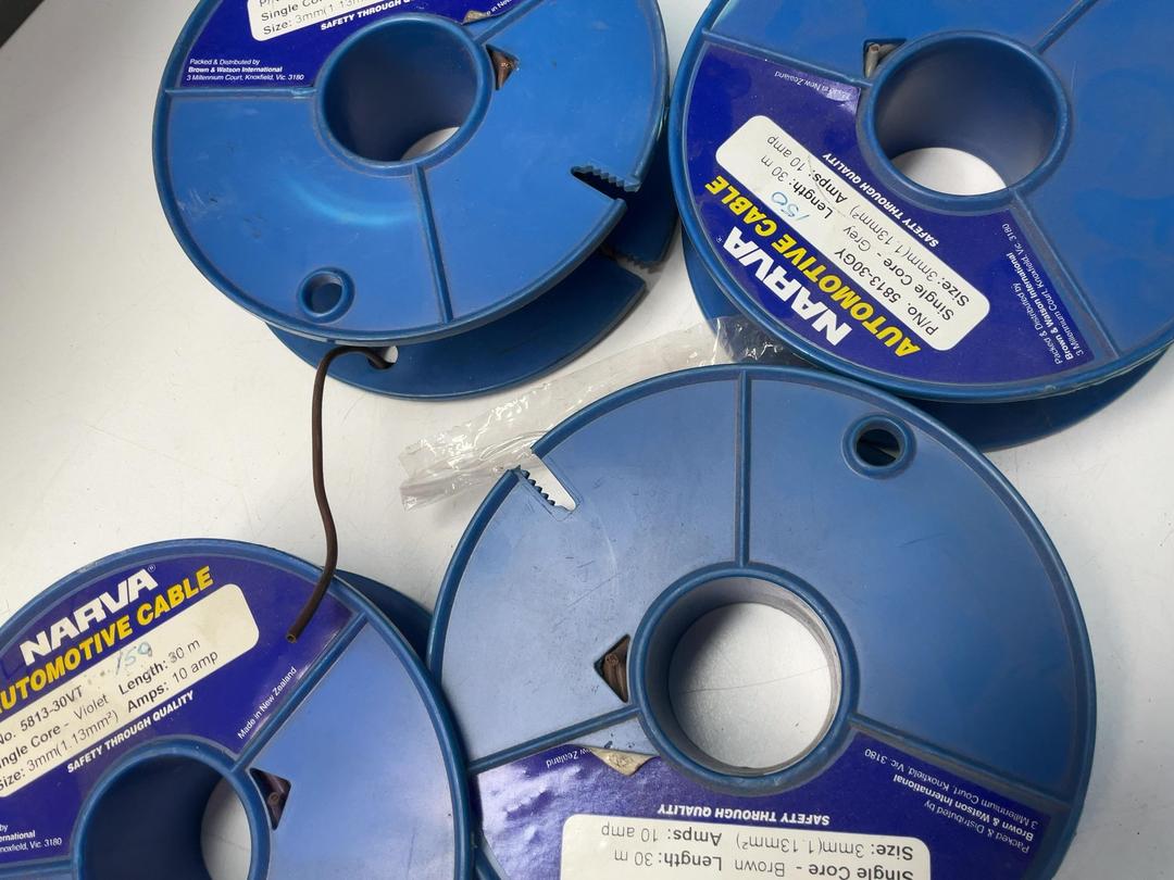 Photo '16' of Reels of Narva Automotive & Other Cable / Wiring Photo '16' of Reels of Narva Automotive & Other Cable / Wiring