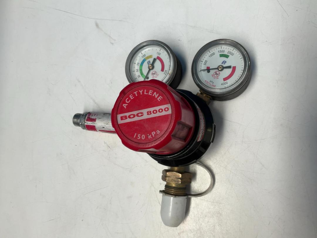 Photo '10' of 2x Gauges - 1x Oxygen BOC 8000 and 1x Acetylene BOC 8000 Photo '10' of 2x Gauges - 1x Oxygen BOC 8000 and 1x Acetylene BOC 8000