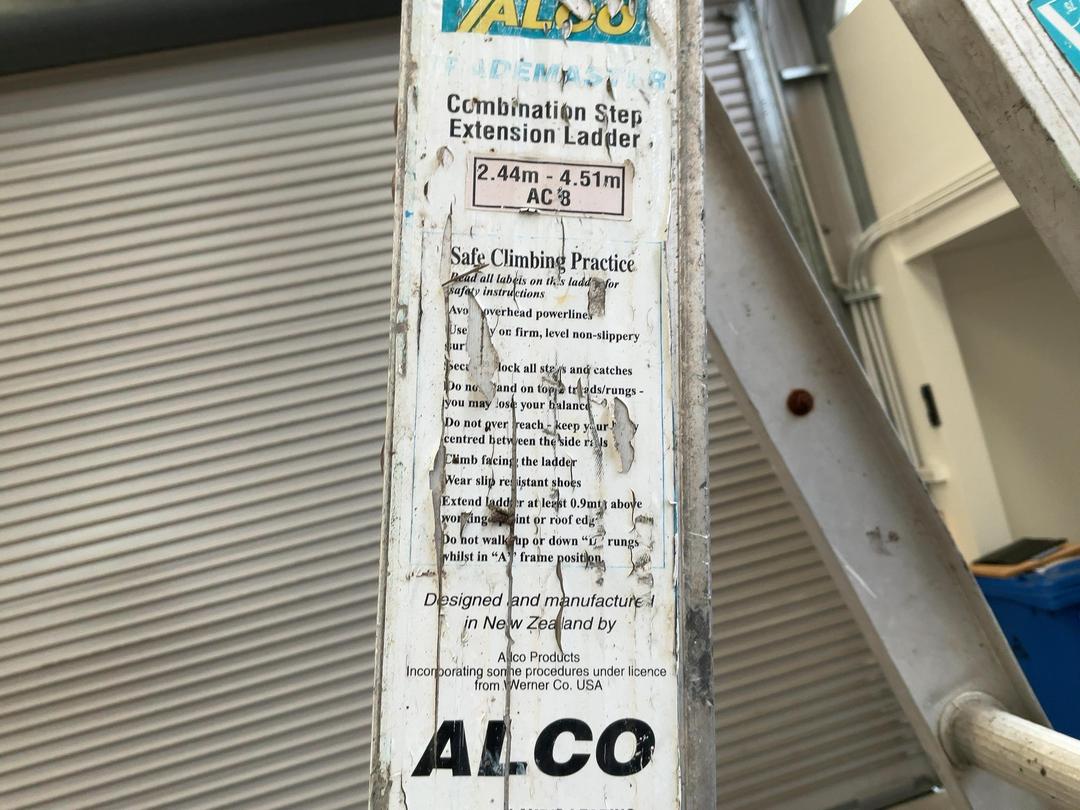 Photo '3' of Alco Combination Step Extension Ladder - 150KG Rated