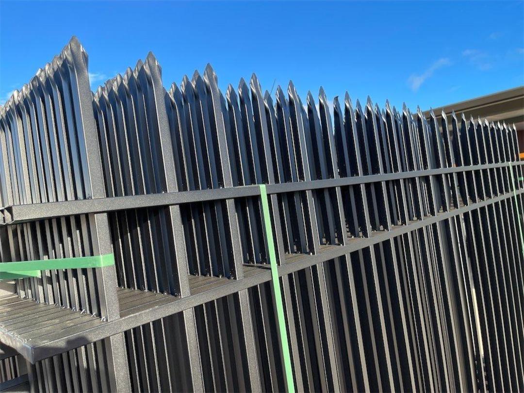 Photo '4' of Wrought Iron Style Fence Panels & Posts (24 Panels + 25 Posts) *NEW*