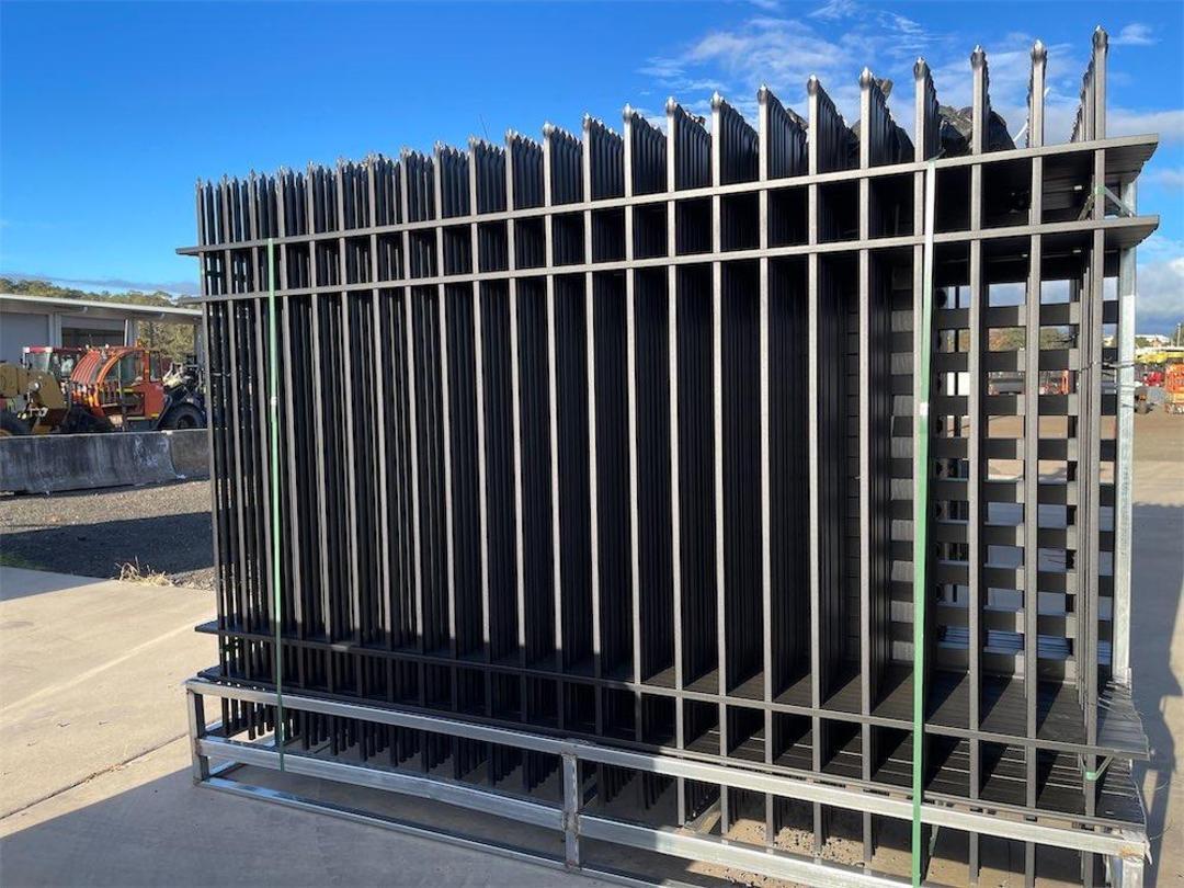 Photo '3' of Wrought Iron Style Fence Panels & Posts (24 Panels + 25 Posts) *NEW*