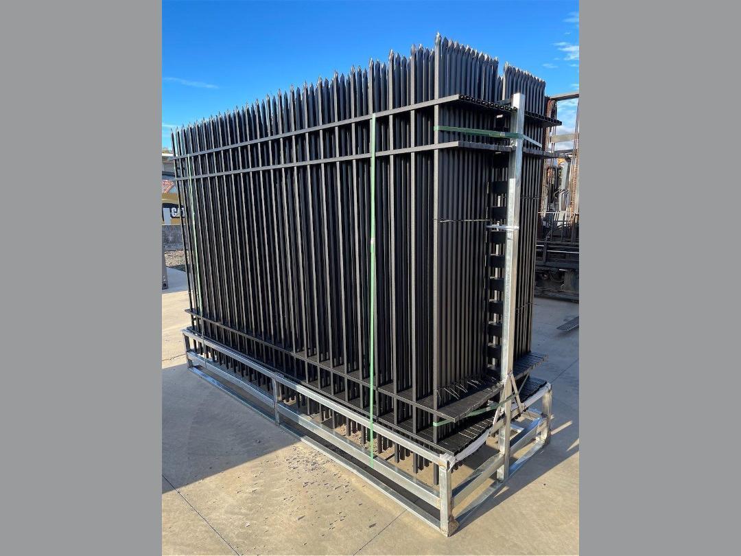 Photo '2' of Wrought Iron Style Fence Panels & Posts (24 Panels + 25 Posts) *NEW*