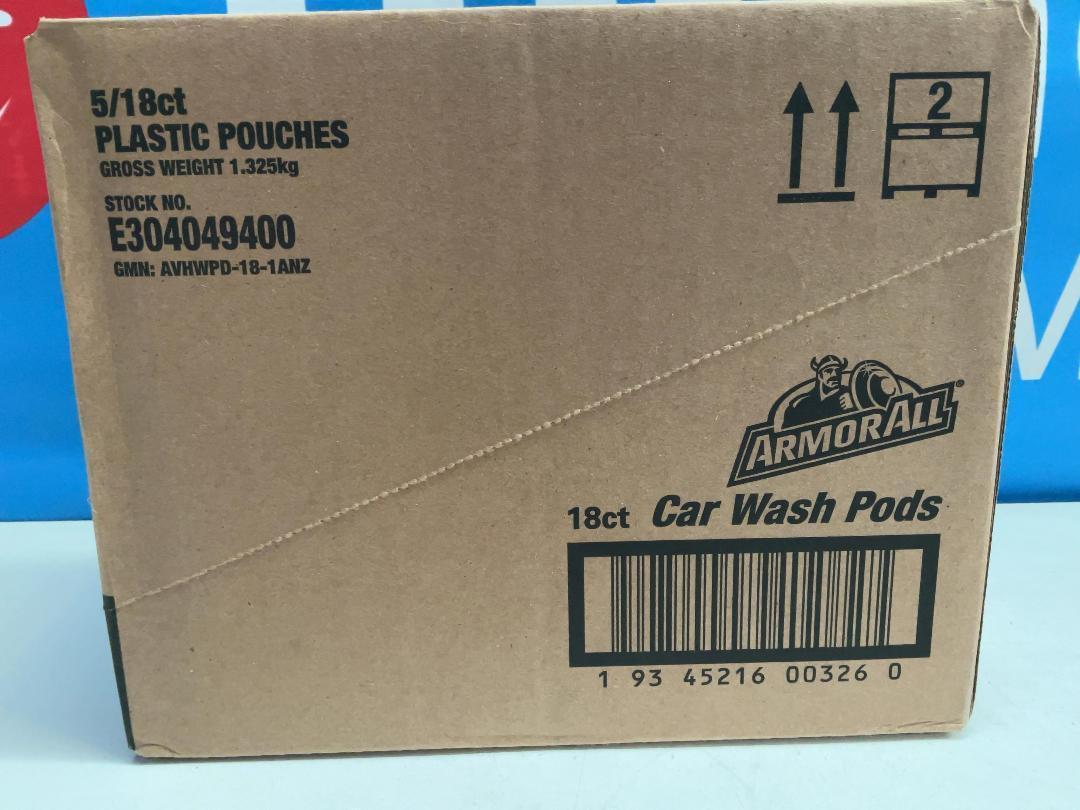 Photo '5' of Armor All Car Wash Pods 18 Pack (5pce) *NEW* RRP $55.98 Photo '5' of Armor All Car Wash Pods 18 Pack (5pce) *NEW* RRP $55.98