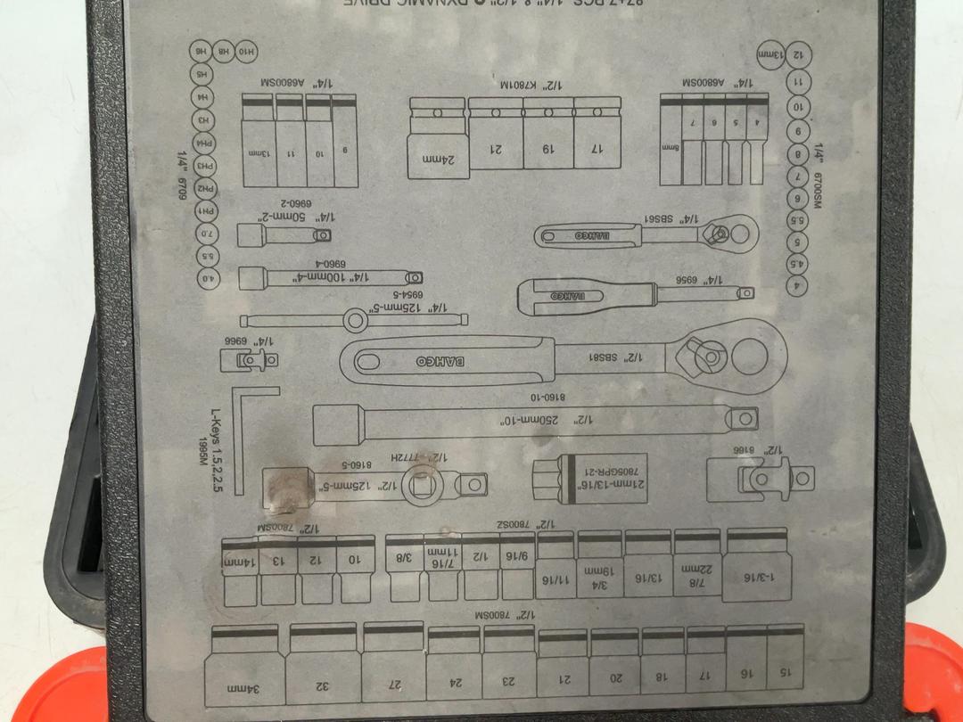 Photo '5' of BAHCO - Spanner & Socket Set in Case Photo '5' of BAHCO - Spanner & Socket Set in Case