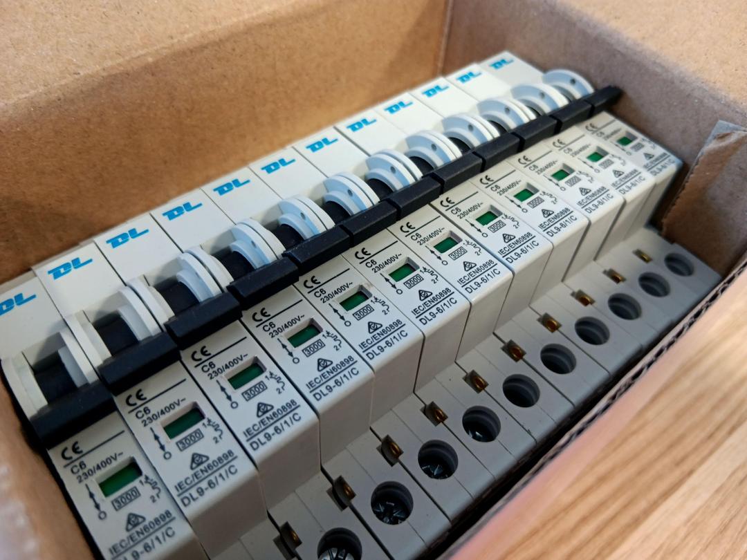 Photo '2' of MCB Circuit Breakers 6A Half Pole