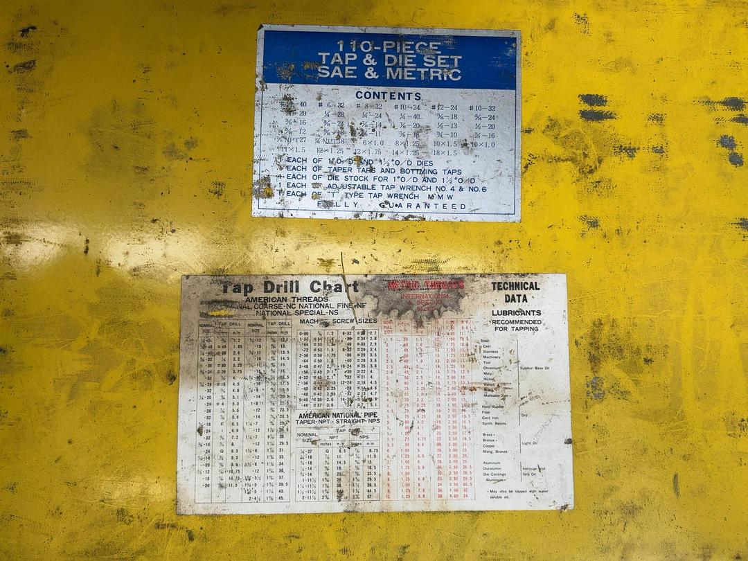 Photo '4' of Incomplete Tap & Die Set